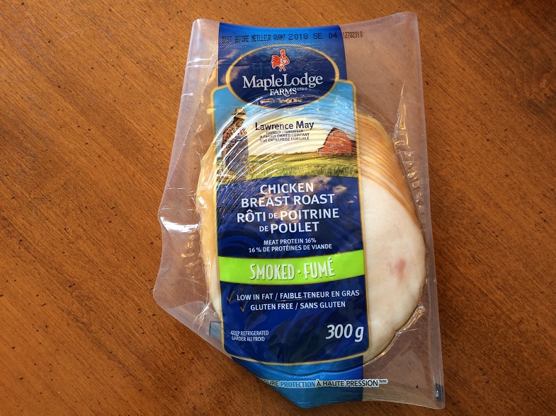 maple lodge farms chicken breast slices package